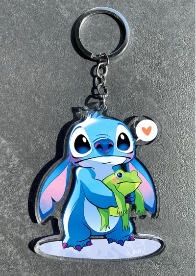 Stitch grenouille